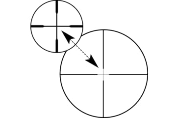 Image of Zeiss Conquest V4 3-12x44mm, 30mm Tube Rifle Scope, Second Focal Plane, Z-Plex 20 Reticle, Black, 522961-9920-080