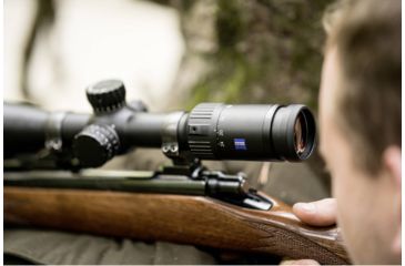 Image of Zeiss Conquest V4 4-16x44mm 30mm Tube Rifle Scope, Second Focal Plane, ZMOA-T30 Reticle #64, Black, 522931-9964-080
