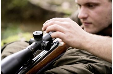 Image of Zeiss Conquest V4 4-16x44mm 30mm Tube Rifle Scope, Second Focal Plane, ZMOA-T30 Reticle #64, Black, 522931-9964-080