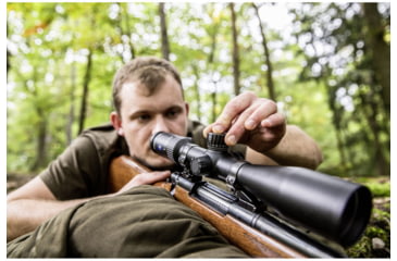 Image of Zeiss Conquest V4 6-24x50mm 30mm Tube Rifle Scope, Second Focal Plane, ZBR-1 Reticle, Black, 522951-9991-080