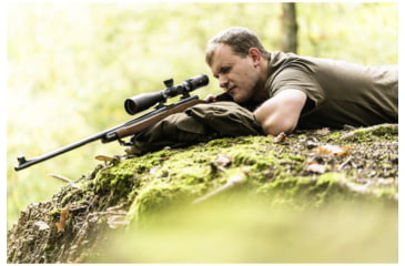 Image of Zeiss Conquest V4 6-24x50mm 30mm Tube Rifle Scope, Second Focal Plane, ZBR-1 Reticle, Black, 522951-9991-080