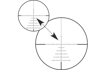 Image of Zeiss Conquest V6 Rifle Scope, 5-30x50mm, 30mm Tube, Second Focal Plane, ZBR-1 Reticle w/ BDC Turret, Black, Medium, NSN 9013.10.1000, 522251-9991-070