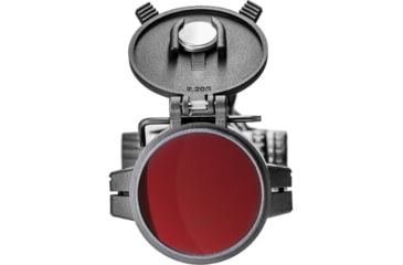 Image of Zeiss Flip-Up and Fold-Flat Ocular Lens Cover, Conquest V4, 1.735in, Black, 000000-2560-437