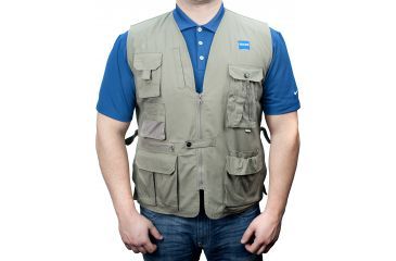 Image of Zeiss Gear Birding Vest, Tan, Large