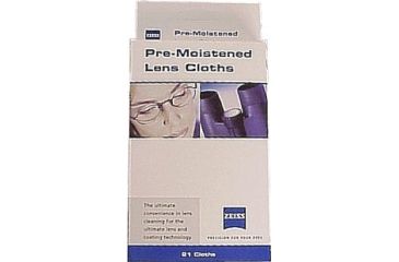 Image of Zeiss Lens Cleaner Pre-Moistened Tissues 490089