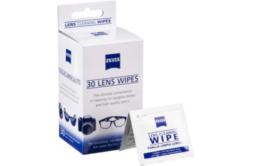 Image of Zeiss Lens Wipes - 30 ct. Box, Small, NSN 9005.9, 000000-2462-614