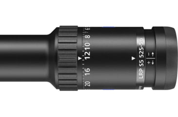 Image of Zeiss LRP S5 525-56 Rifle Scope, 5-25x56mm, ZF-Mri 16 Reticle, Black, Large, NSN 9013.10.1000, 522295-9916-090