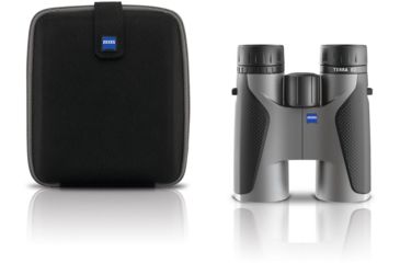 Image of Zeiss Terra ED 10x42mm Schmidt-Pechan Prism Binoculars, Grey, Medium, NSN 9005.10.0040, 524204-9907-000