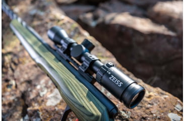 Image of Zeiss V3 Rimfire 2.5-8x35mm 1in Tube Rifle Scope w/Capped Turrets, Second Focal Plane, XRR Reticle, Black, 522703-9884-000