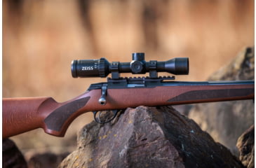 Image of Zeiss V3 Rimfire 2.5-8x35mm 1in Tube Rifle Scope w/Capped Turrets, Second Focal Plane, XRR Reticle, Black, 522703-9884-000