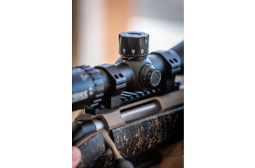 Image of Zeiss V3 3.5-10x42mm 30mm Tube Rifle Scope w/Ballistic Stop, Second Focal Plane, Duplex Reticle, Black, 522712-9806-070