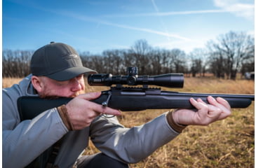 Image of Zeiss V3 3.5-10x42mm 30mm Tube Rifle Scope w/Ballistic Stop, Second Focal Plane, Duplex Reticle, Black, 522712-9806-070