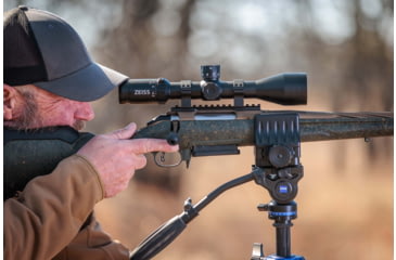 Image of Zeiss V3 4.5-14x50mm 30mm Tube Rifle Scope w/Ballistic Stop, Second Focal Plane, XRR Reticle, Black, 522742-9884-070