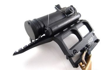 Image of Zenit PK-01 VM Red Dot Rifle Weapon Scope w/ Low Profile Weaver/Picatinny Mount, Black, GSPK01VM