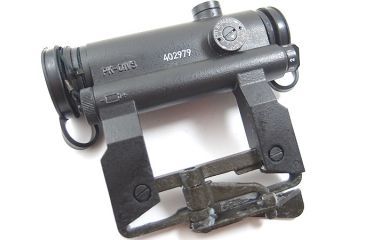 Image of Zenit PK-01 VS Red Dot Rifle Weapon Scope w/ Low Profile AK Side Mount, Black, GSPK01VS