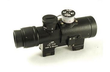 Image of Zenit PK-A Military Fast Acquisition Red Dot Rifle Scope - Weaver, Black, GSPKAW