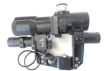 Image of Zenit PK-A Military Red Dot Rifle Scope, Laser, Tactical Light - SVD Mount, Black, GSPKASVDKPK