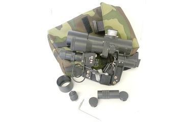 Image of Zenit PK-A Military Red Dot Rifle Scope, Laser, Tactical Light - SVD Mount, Black, GSPKASVDKPK