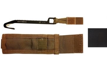 Image of Zero Point Zero Point Hook Knife (Benchmade) with Molle Sheath, Black ZPHOOK-BL