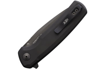 Image of Zero Tolerance 0044 Button Lock Black Ti, ZT0044BLK