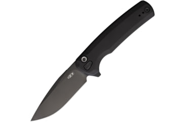 Image of Zero Tolerance 0044 Button Lock Black Ti, ZT0044BLK