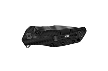 Image of Zero Tolerance 0308BLKTS Assisted Folding Knife, 3.75in CPM 20CV Drop Point Blade, G10 Front/Titanium Back Handle, 0308BLKTS