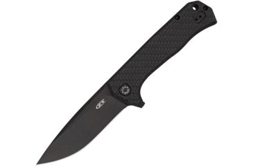 Image of Zero Tolerance Rexford Framelock CF Folding Knife,4in,Standard Edge,Drop Point,Black,Carbon Fiber Handle ZT0804CF