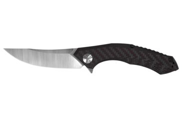 Image of Zero Tolerance Sinkevich Kvt Stonewashed w/Carbon Fiber Red Handle, Black, 0462