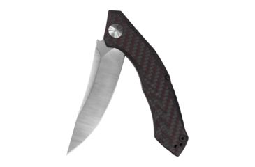 Image of Zero Tolerance Sinkevich Kvt Stonewashed w/Carbon Fiber Red Handle, Black, 0462