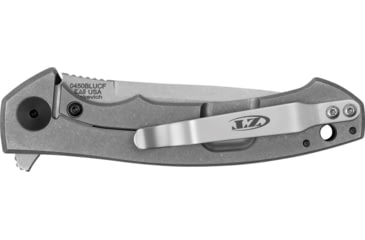 Image of Zero Tolerance Small Sinkevich Folding Knife, 3.25in, CPM-MagnaCut, Drop Point, Carbon Fiber/Titanium Handle, 0450BLUCF