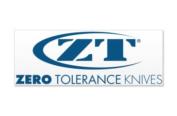 Image of Zero Tolerance Decal Label 1 Color 6in. X 2.5in. DECAL ZT SM