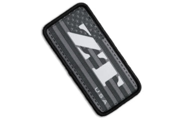 Image of Zero Tolerance Zero Tolerance ZT USA Woven Patch, Black/Gray, adult, BHQ-238702