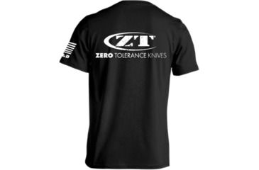 Image of Zero Tolerance ZT T-Shirt 1, Black, Small, SHIRTZT181S