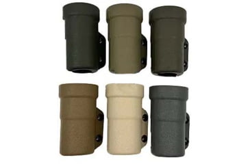 Image of Zero9 Flashlight Case Holster, Bezel Down 2, Tek-Lok, Wolf Grey, Z9-4025-GRY-TEK
