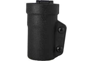 Image of Zero9 Holsters Bezel Down 4 Flashlight Case, MOLLE Lok, Plain Black, Z9-4058-BLK-MLK