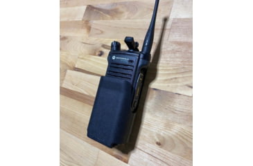 Image of Zero9 Portable Radio Case Holster, APX7000, Tek-Lok, Plain Black, Z9-5002-BLK-TEK
