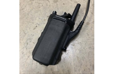 Image of Zero9 Portable Radio Case Holster, APX7000, Tek-Lok, Plain Black, Z9-5002-BLK-TEK