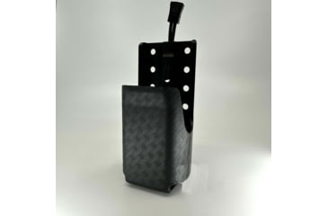 Image of Zero9 Portable Radio Case Holster, APX7000, Tek-Lok, Plain Black, Z9-5002-BLK-TEK