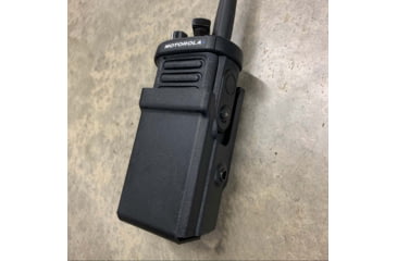 Image of Zero9 Portable Radio Case Holster, APX7000, Tek-Lok, Plain Black, Z9-5002-BLK-TEK