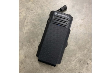 Image of Zero9 Portable Radio Case Holster, APX7000, Tek-Lok, Plain Black, Z9-5002-BLK-TEK