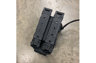 Image of Zero9 Portable Radio Case Holster, APX7000, Tek-Lok, Plain Black, Z9-5002-BLK-TEK