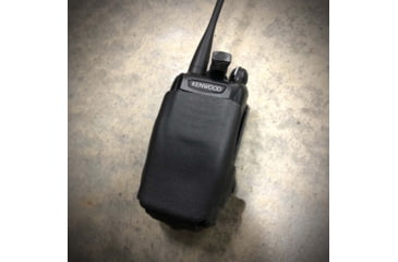 Image of Zero9 Portable Radio Case Holster, NX-5000 All Batteries, Tek-Lok, Plain Black, Z9-5010-BLK-TEK