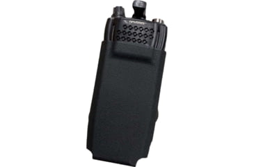 Image of Zero9 Portable Radio Case Holster, XL-185/200, Tek-Lok, Plain Black, Z9-5007-BLK-TEK