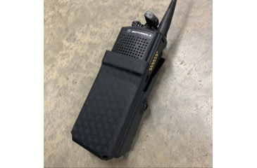 Image of Zero9 Portable Radio Case Holster, XTS3000/5000, Tek-Lok, Plain Black, Z9-5004-BLK-TEK