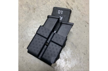 Image of Zero9 Rifle Pistol Combo Holster, Glock .45 ACP, Molle Loks, Plain Black, Z9-4021-BLK-MLK