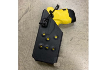 Image of Zero9 TASER Case Holster, Taser 7, Molle Loks, Plain Black, Z9-2015-BLK-MLK