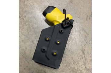 Image of Zero9 TASER Case Holster, Taser 7, Molle Loks, Plain Black, Z9-2015-BLK-MLK