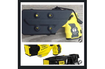 Image of Zero9 TASER Case Holster, Taser 7, Molle Loks, Plain Black, Z9-2015-BLK-MLK