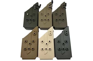 Image of Zero9 TASER Case Holster, Taser 7, Molle Loks, Plain Black, Z9-2015-BLK-MLK