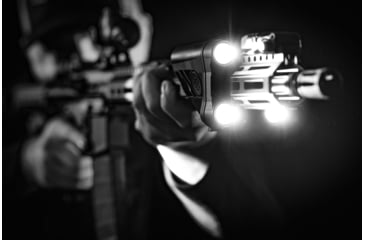 Image of ZeroBlindSpot 0BS-1 Rechargeable LED Weapon Light, Black, Small, 0001